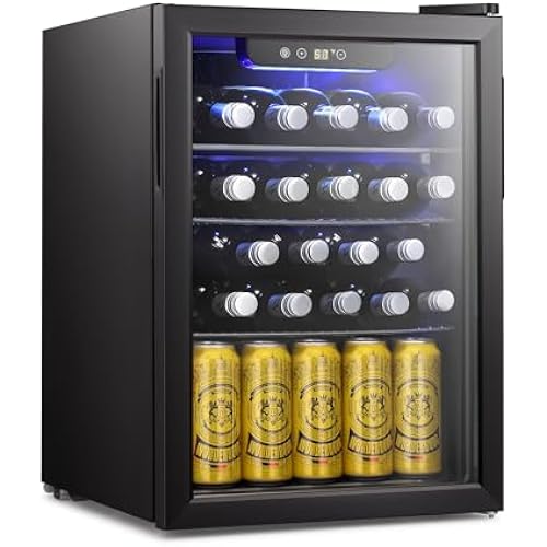 Antarctic Star Wine Cooler Cabinet Beverage Refrigerator 2.4 Cu. ft