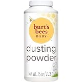 Burt's Bees Baby Dusting Powder, 100% Natural Origin, Talc-Free, Pediatrician Tested, 7.5 Ounces (Package May Vary)
