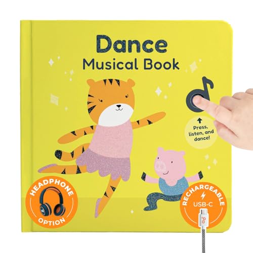 Cali's Books Dance to Classical Music Book Toddlers 1-3 Years Old - Nursery Rhymes Musical...