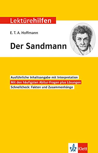 Lektürehilfen E.T.A. Hoffmann "Der ann": Interpretationshilfe für Oberstufe und Abitur