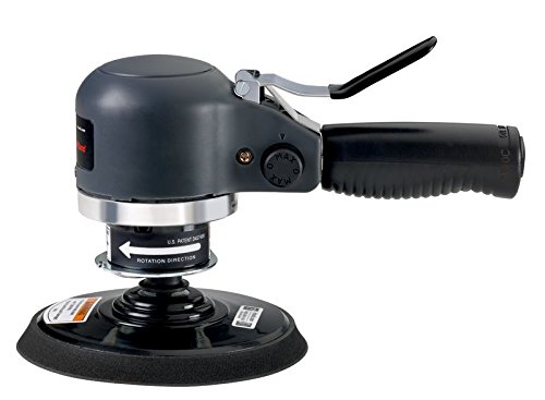 Ingersoll Rand 311A 6” Orbital Air Dual-Action Quiet Sander, Heavy Duty, 10,000 Rpm, Low Vibration, Swivel Free Finish, Adjustable Built-In Regulator #TOP1