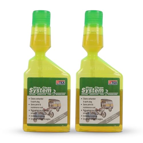 IFTEX®Clean System 2/3 e20 Petrol Additive for Bike/Scooters 200 ...