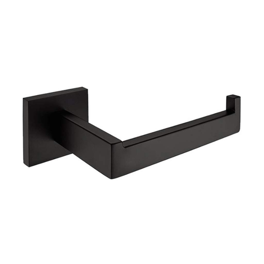 Paper Holder Towel - Nero Dipinto a Mano Bagno Supporto del tovagliolo di Bagno 304 in Acciaio Inox di Carta Supporto del tovagliolo