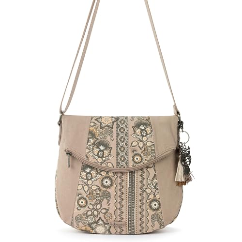 Image of Sakroots Foldover Crossbody Purse - Women's Handbag For Everyday & Travel - Cross Body With Adjustable Shoulder Strap