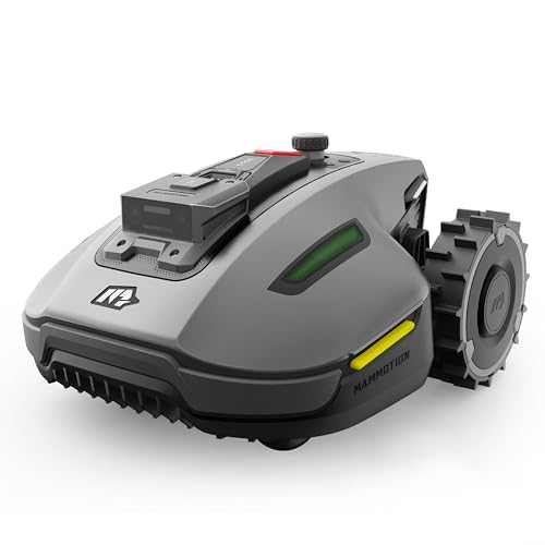 MAMMOTION YUKA Mini 700 Robot Tondeuse sans Fil Périphérique, NetRTK+Vision, Aucune Antenne RTK...