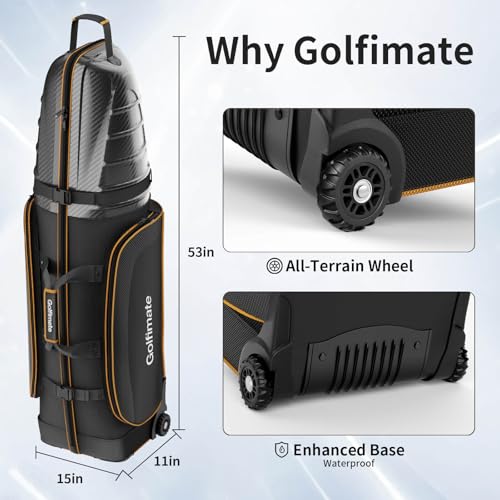 Golf Bag Carbon Fiber Hard Top