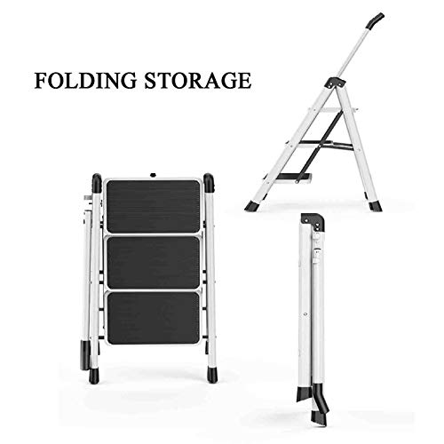 Escalera de hierro resistente y taburete de escalada portátil multiusos 6