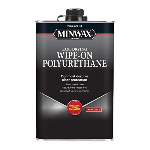 Minwax Oil-Based Wipe-On Polyurethane 1 Quart Gloss