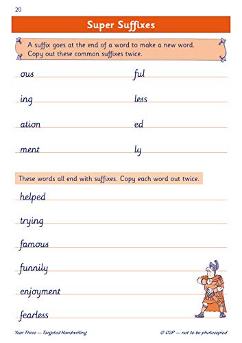 KS2 English Targeted Practice Book: Handwriting - Year 3