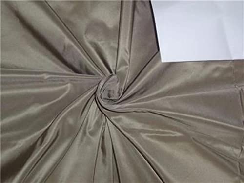 Tissu taffetas 100 % pure soie rose pâle bleu 152,4 cm au mètre