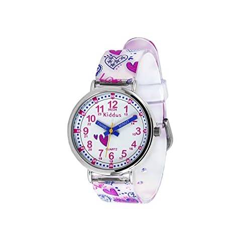 Reloj Educativo Analógico Kiddus para niños y niñas Cover
