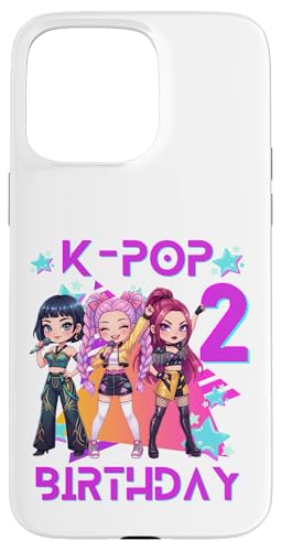 Funny Chibi Kpop Girl It's My 2nd Birthday �X�}�z�P�[�X iPhone 15 Pro Max �p