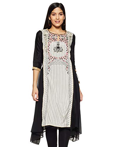 Kurta droite en rayonne anti-transpiration pour rester fraiche en ete