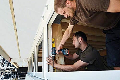 Bosch Professional Visseuse à percussion Sans-Fil GSB 18 V 60 C (2 x 5,0ah Batterie Li-Ion, Maximum 60 Nm, 13 mm avec métal Mandrin de Connectivity Module dans Coffret L-BOXX) — vue 4