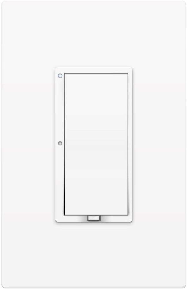 Smart On/Off Wall Switch, 1800W, 2477S (White) - Needs Neutral Wire - Requires Insteon Hub for Voice Control with Amazon Alexa and Google Assistant