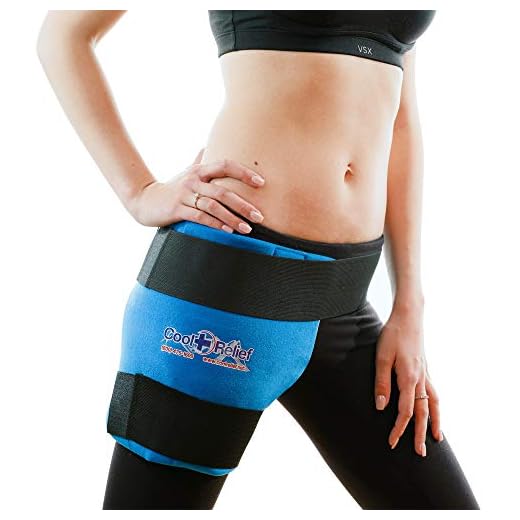 Cool Relief Ice Wrap 11”x12” Blue Cooling Hip Pack