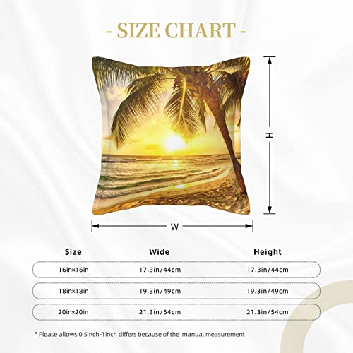 Housses de coussin similicuir Sunsets lavables contre taches sur canapé