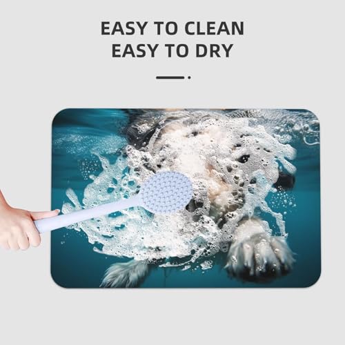 Tapis de bain diatomée pour une douche moderne et sans glissade - 7