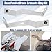 Rear Fender Brace Brackets Stay Kit Compatible with 1987-2006 Yamaha Banshee 350 YFZ350