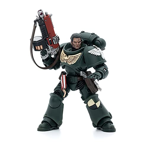 Leboo Joytoy Warhammer 40K 1/18 Action Figure Dark Angels Intercessors Brother Asharr 4.8In High Joy Toy Models #TOP20