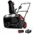 PowerSmart Cordless Snow Blower, 21" Snow Blower 40V Battery Powered, Battery and Charger Included, HB2421A