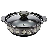 高木金属 両手鍋 卓上鍋 ホーロー IH対応 18cm (1人用) 味わい鍋 弥生(やよい) HA-Y18