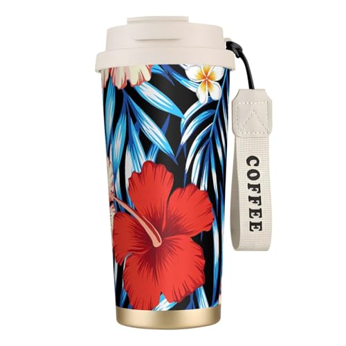 タンブラー コーヒー ?片1(6) 水筒 ステンレス ボトル 魔法瓶 オフィス マグカップ カフェマグ 車用 マグボトル 真空断熱 保温 保冷 ふた付き 直飲み 広口 漏れない 二重構造 持ち運び 500ml