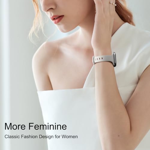 Image of Lerobo 6 Pack Watch Bands for Women Compatible with Apple Watch Band Women 42mm 40mm 41mm 38mm, Soft Brethable Sport Band for iWatch Series 11 /10 /9 /8 /7 /6 /5 /4 /SE /Ultra /3 /2 /1 Women Men