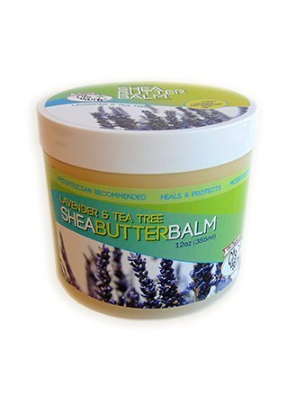 The Original CJ's BUTTer® All Natural Shea Butter Balm - Lavender & Tea Tree, 12 oz. Tub