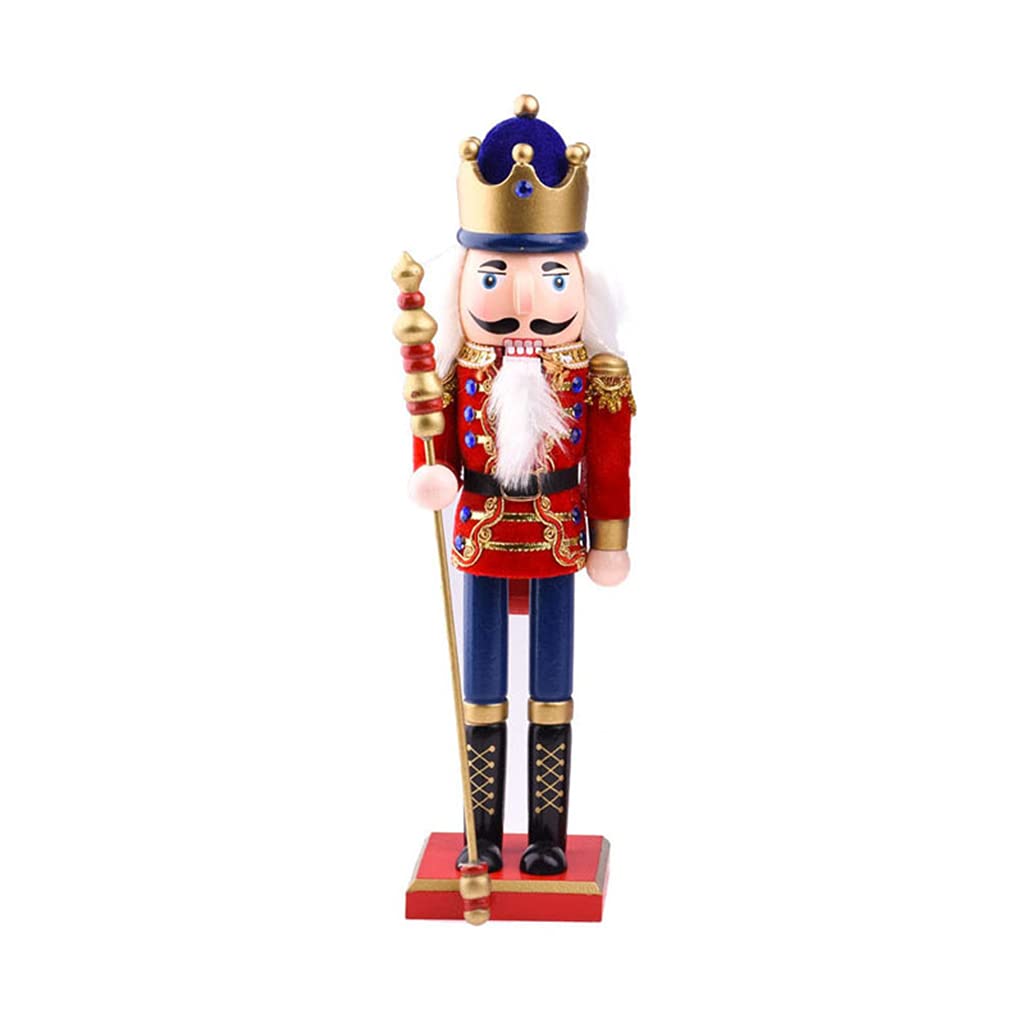 Elnwnnkc Wooden Christmas Solider Figure Decorations for Indoor Tabletop Desktop Home Farmhouse Decor Miniature Ornaments for Christmas Tree Miniature Ornaments Multi Color for All