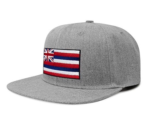 Image of International Tie State Hat for Men and Women, Adjustable Snapback Trucker Baseball Cap with Embroidered Patch