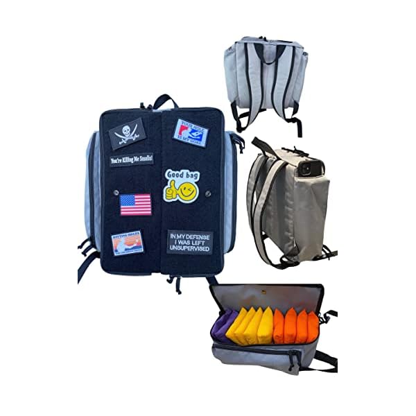 Cornhole-Bags-Backpack-Carrier-for-16-to-24-Bean-Bags-Cornhole-Set-Professional-Cornhole-Bookbag-Carrying-Case-Storage-Adjustable-Straps-Cornhole-Accessories-Add-Your-Patches LEVANDA Cornhole Bags Backpack - Carrier for 16 to 24 Bean Bags- Cornhole Set - Professional Cornhole Bookbag Carrying Case Storage- Adjustable Straps -Cornhole Accessories -Add Your Patches