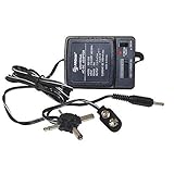 Universal Power Supply AC/DC 500 mA Adapter Selectable Output Voltage 3, 4.5, 6, 7.5, 9, 12 VDC Supply Adapter AC/DC Transformer Power Adapter Supply 110 VAC 9v Attachment Adapter