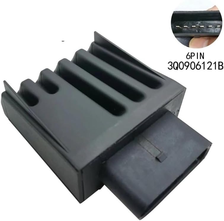 Fuel Pump Controller for A3 S3 Q3 Q2 for Skoda Octavia Kodiaq Superb for VW Golf for Tiguan Sharan 3Q0906121B 3Q0906121A - (Color: Black)