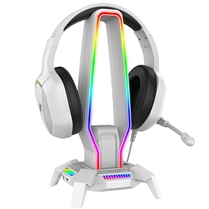 IMYB RGB Gaming Headset Stand (White)