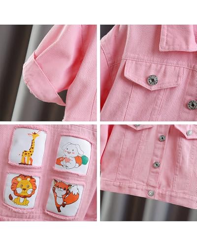 Image of Cromoncent Toddler Denim Jacket for Boys Girls