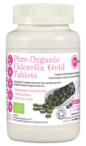 Open Chlorella Tablets | PINK SUN