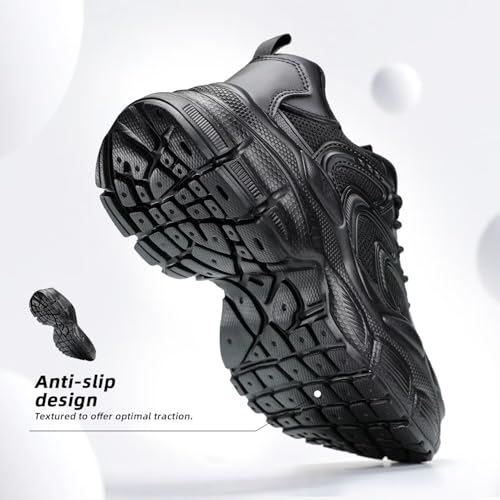 Image of Kundork Womems Walking Shoes Running Tennis Fashion Sneakers Athletic Gym Workout Comfortable Breathable Lightweight