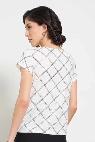 Image of Annabelle Women's Top | Regular Fit | Round Neck | Half Sleeve