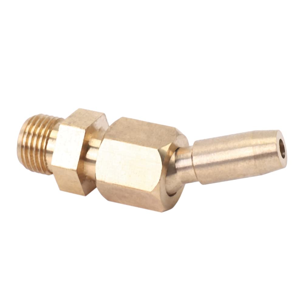 30 boquillas universales de latón DN6 de 1/8 pulgadas para fuente de agua, puntas de pulverización ajustables para estanques de jardín y decoración acuática.