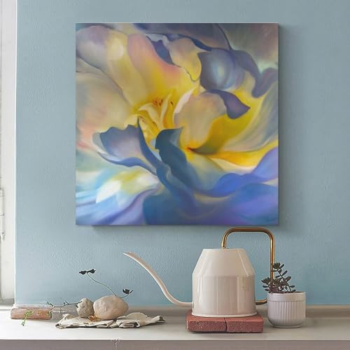 Toile Georgia O'Keeffe impression premium décoration moderne 70x70 - 3