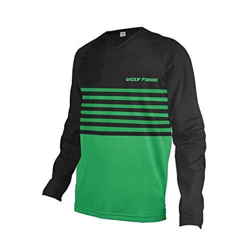 UGLY FROG Breathable Mountain Bike Shirts Lightweight Downhill Jersey for Outdoor Cycling Running Training Bicycle Wear HUS19SJF04