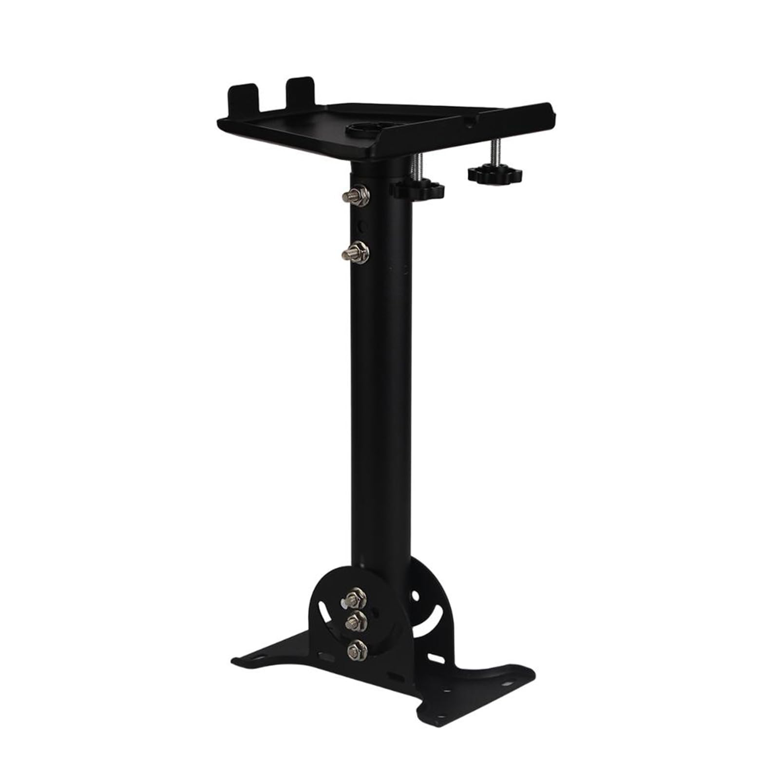TWISAXC Robust Satellite Receiver Wall Mount Bracket For Pole Installation Ensuring Sturdy Construction With Adjustable Features Compatible With V3 Standard, Straight