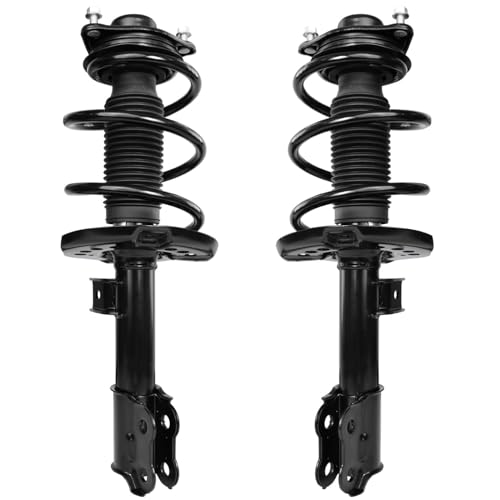 Image of Detroit Axle - 2.0L Front Struts & Loaded Knuckle Kit for 2011 Kia Optima, 2 Steering Knuckles w /Wheel Bearing Hubs Assembly 2 Struts with Coil Spring Replacement Suspension Kit