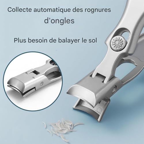 Outil de soin de pédicure robuste avec coupe-ongles à large ouverture