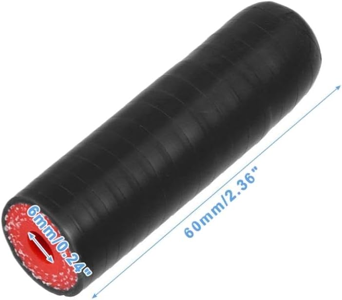 Coolant Cap Intake Vacuum Hose End Plug Car Coolant Heater Bypass Vacuum Water Port 6mm ID To 40mm ID Black