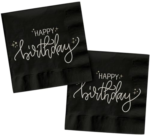 Servetten - Crème Noir - 33 x 33 cm - 20 stuks