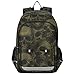 ALAZA Scary Skull Backpack Daypack Bookbag