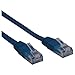 Tripp Lite Cat6 Gigabit Snagless Molded Flat Patch Cable RJ45 M/M - patch cable - 25 ft - blue