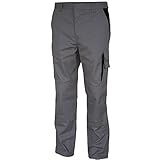 Carson Contrast Arbeitshose, Grau/Schwarz, 54